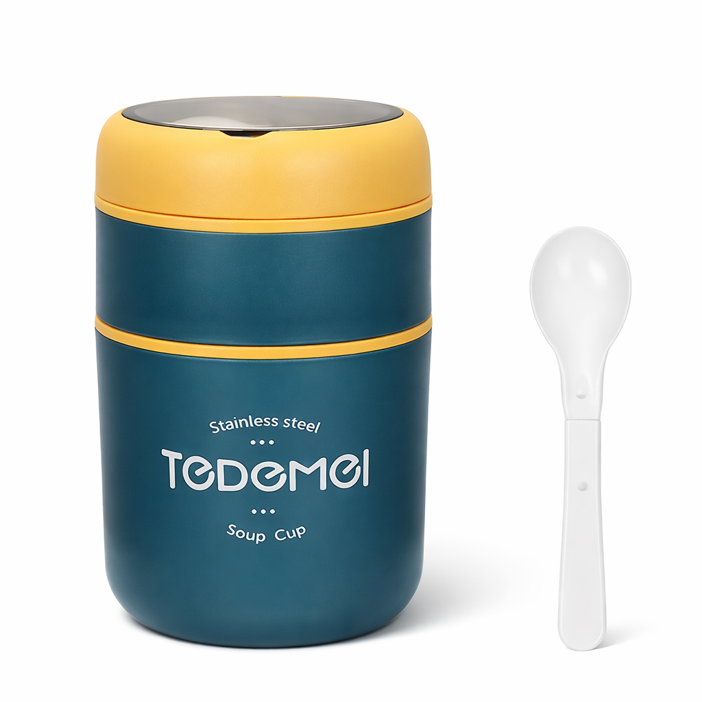 Tedemei Lunchbox | Paslanmaz Çelik Yemek Termosu