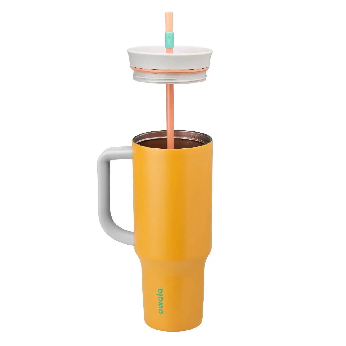 Owala 40oz Pipetli Çelik Termos Bardak - Kulplu 1.18L