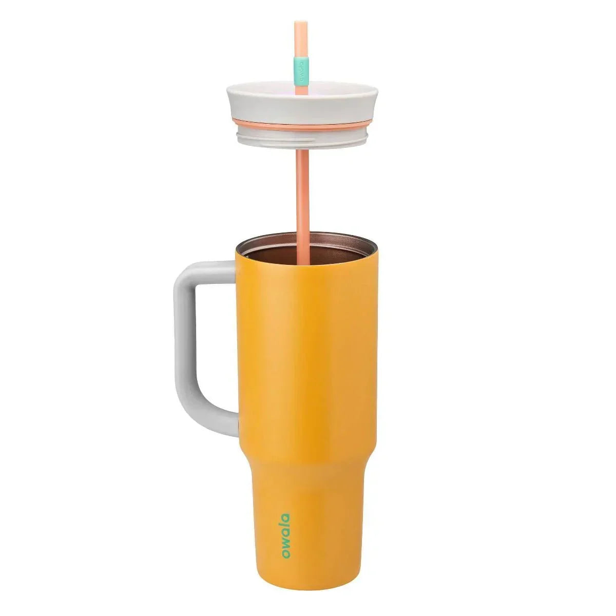 Owala 40oz Pipetli Çelik Termos Bardak - Kulplu 1.18L