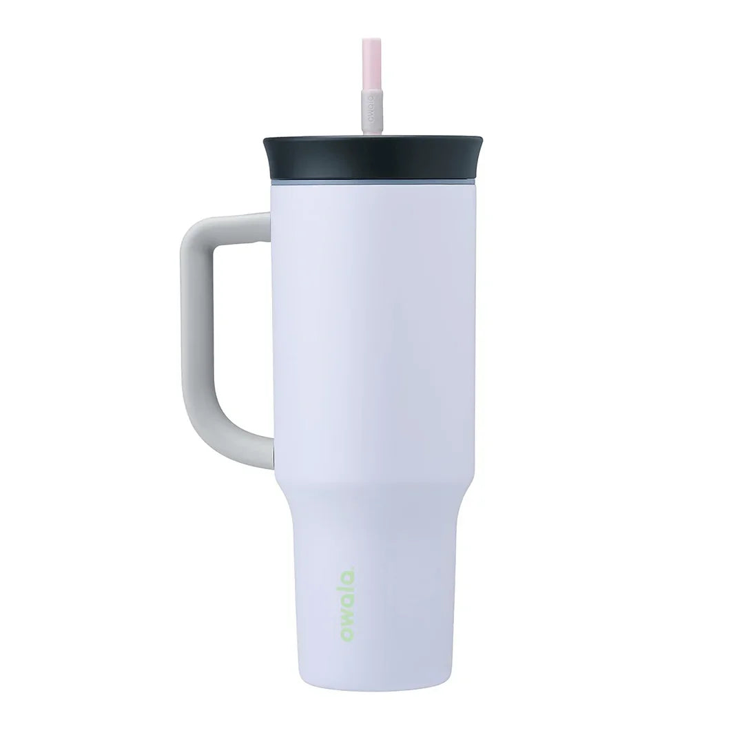 Owala 40oz Pipetli Çelik Termos Bardak - Kulplu 1.18L