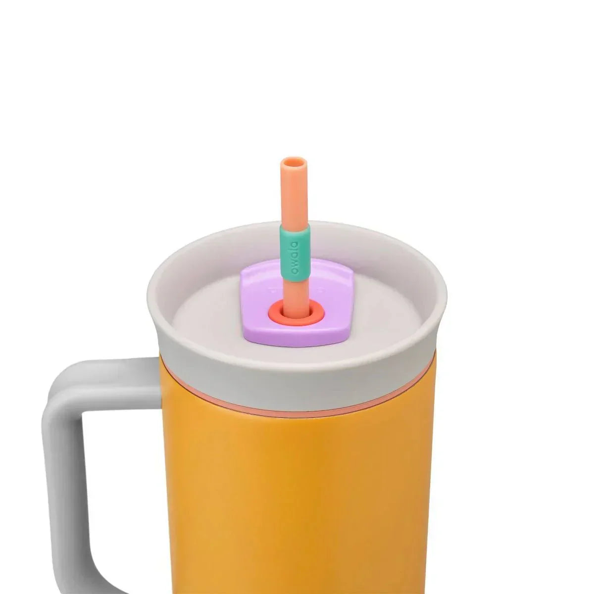 Owala 40oz Pipetli Çelik Termos Bardak - Kulplu 1.18L