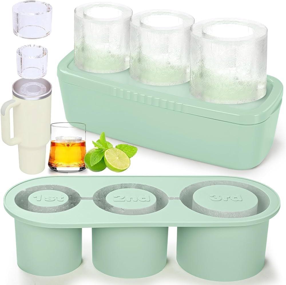 Stanley Quencher Uyumlu 3 Aşamalı Silikon Buz Kalıbı