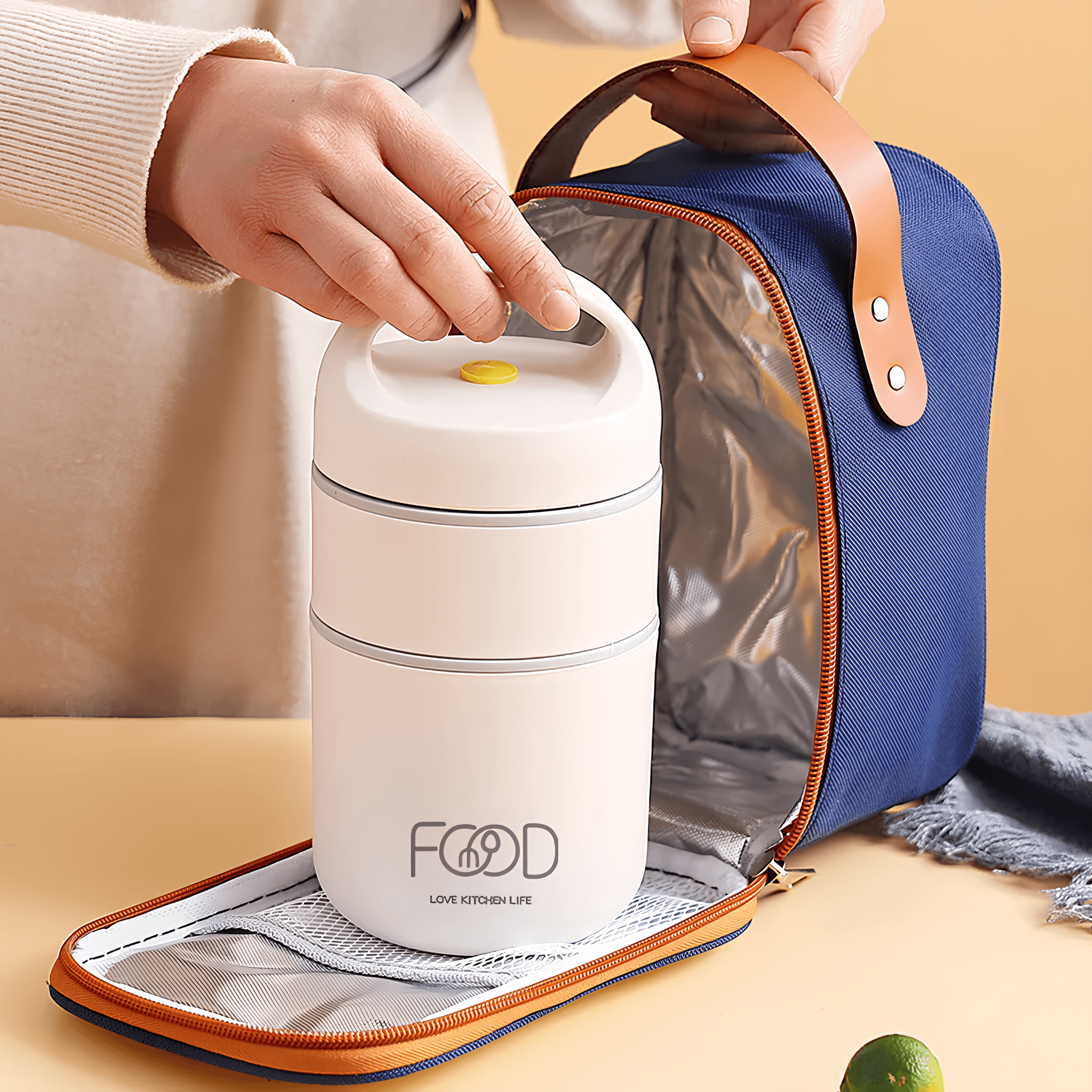 Lunch Box Fast Serisi Çelik Yemek Termosu.