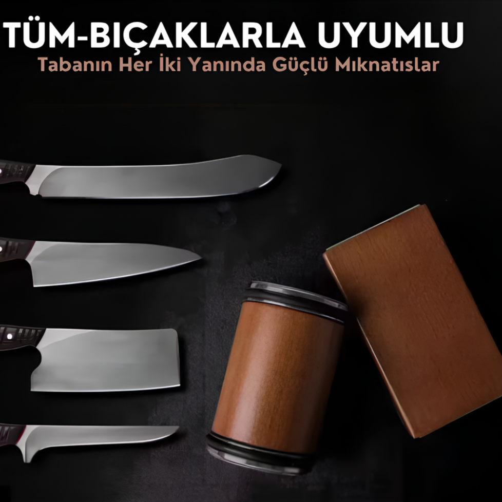 Elmas Diskli Bıçak Bileme Seti | Çok Açılı Keskinleştirici