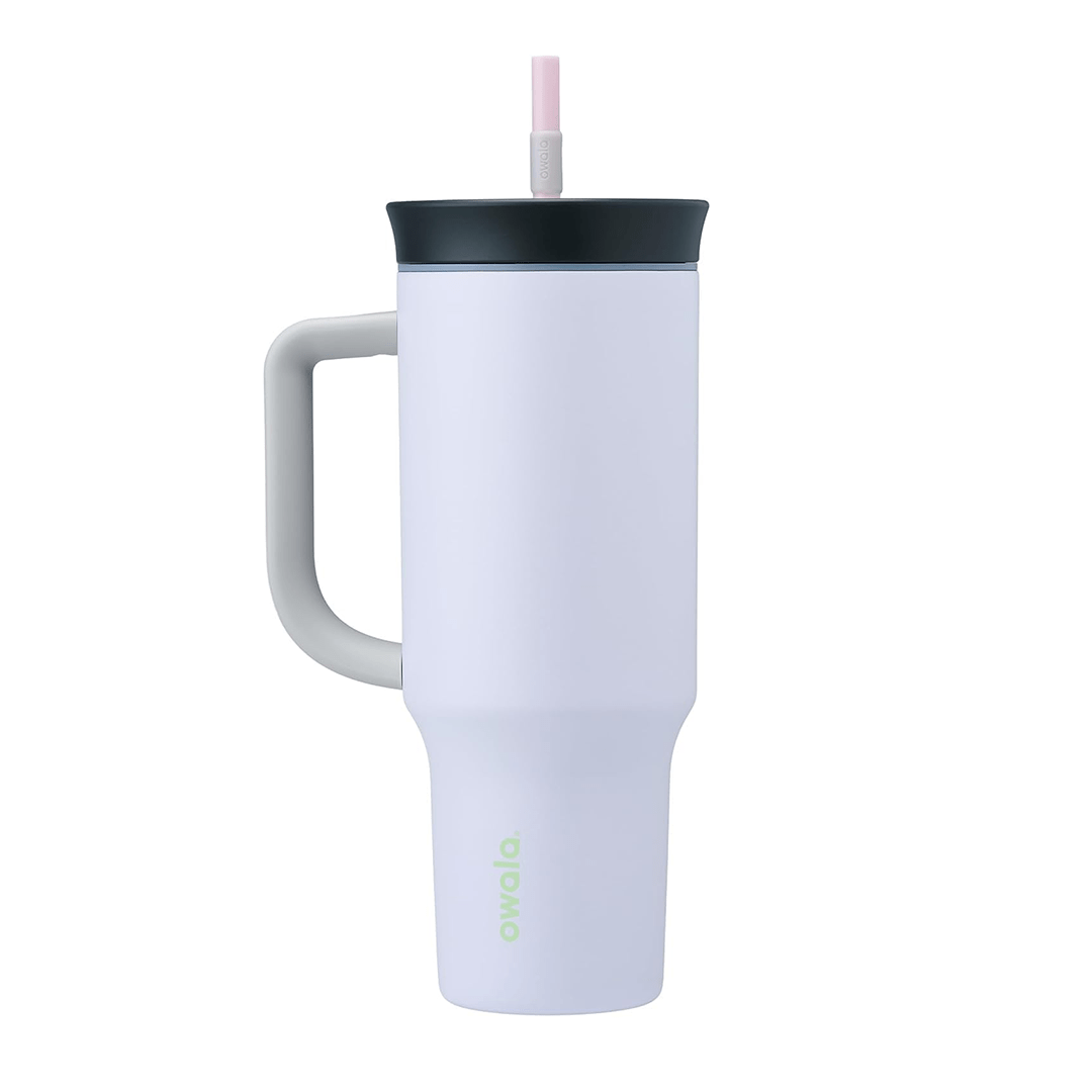 Owala 40oz Pipetli Çelik Termos Bardak - Kulplu 1.18L