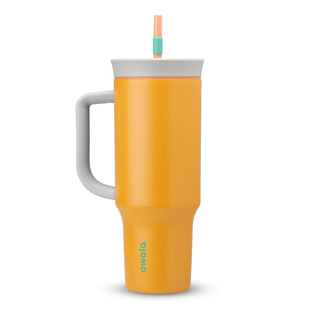 Owala 40oz Pipetli Çelik Termos Bardak - Kulplu 1.18L