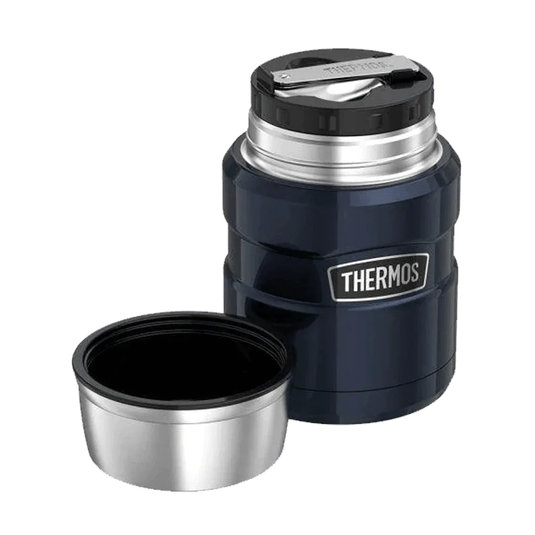 Thermos Stainless King Çelik Yemek Termosu - Kaşıklı 470ml