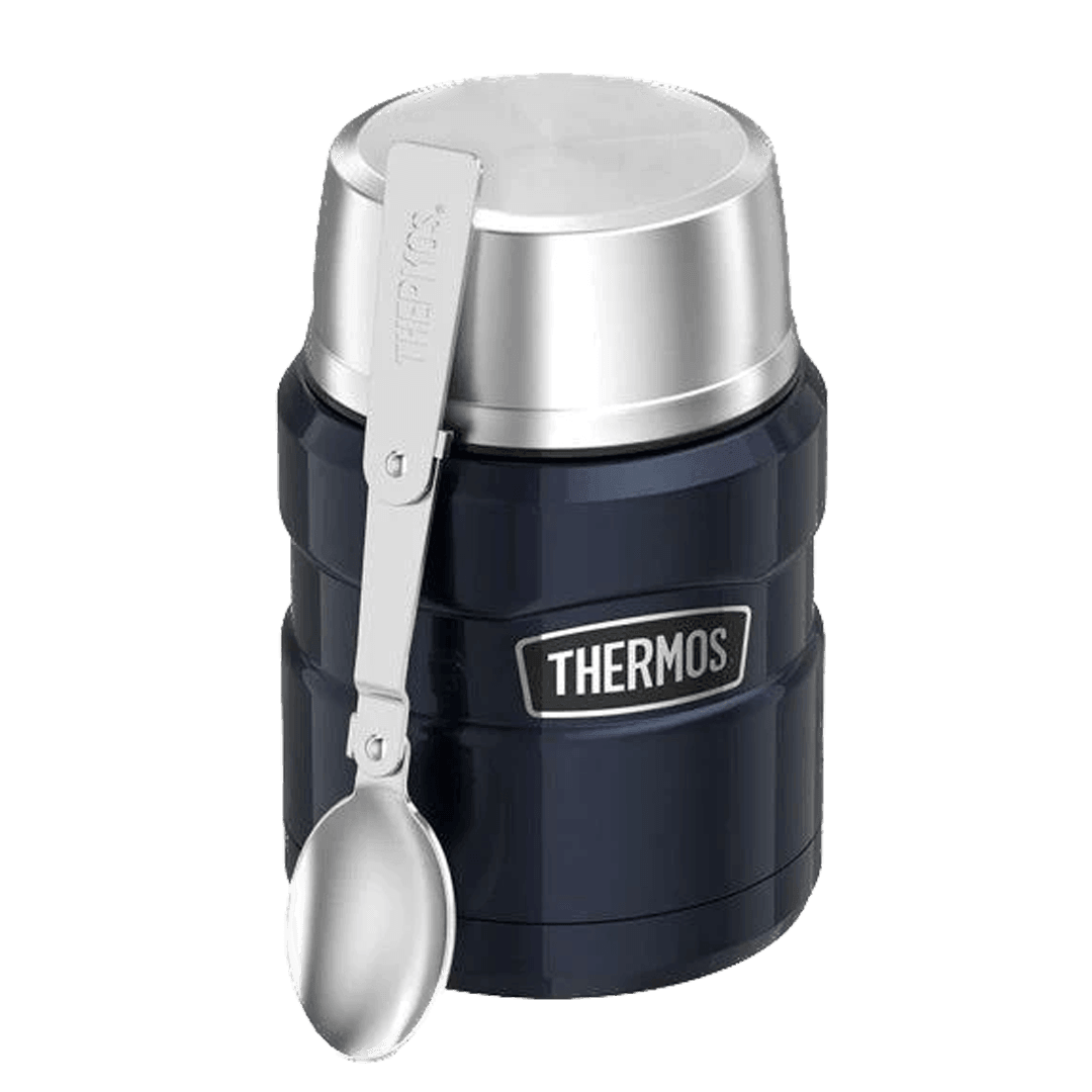 Thermos Stainless King Çelik Yemek Termosu - Kaşıklı 470ml